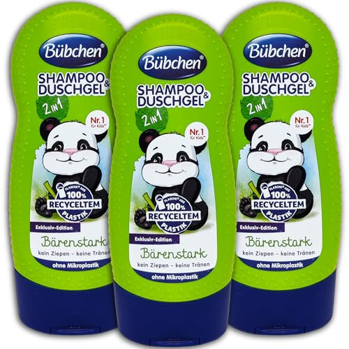 3 er Pack Bübchen Shampoo& Duschgel 2in1 Bärenstark 3 x 230 ml