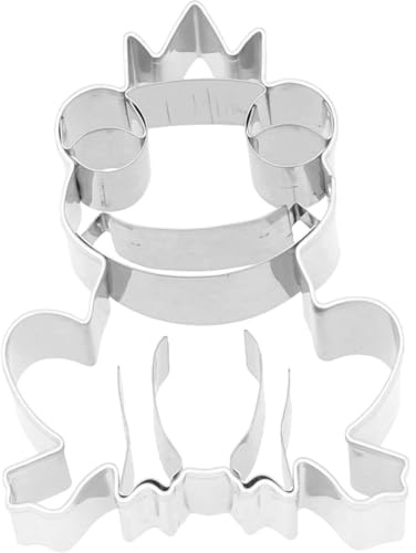 Birkmann, Ausstechform Kiss the frog, Edelstahl, 2,5×5×6,5 cm