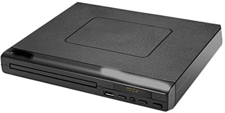 tragbar DVD Spieler for Fernseher Unterstützung USB Port Compact Multi Region DVD/SVCD/CD/Disc-Player mit Fernbedienung, Nicht unterstützt HD,Kompatibel Mit Den Meisten GeräTen