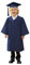 Abschlusskleid Set Kinder Toga mit Quasten Hut Kostüm Verkleidung Toga Abschluss für Kinder Kindergarten Kostüm Dekorierte Grundstudenten Mittelklasse Toga Abschlussfeier Kinder 5-10 Jahre