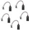 KEALLANS 5X Receptor de Audio Bluetooth para Coche para IP-Bus 11Pin Adaptador de Receptor Auxiliar Bluetooth