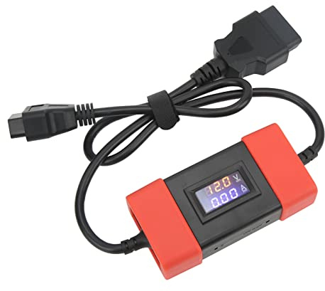 Haofy LKW-Konverter-Adapter für X431 Easydiag von 24 V auf 12 V, Robustes Kabel, ABS-Material, Passend für -LKWs und Diagnosewerkzeuge