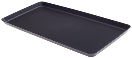 Steakschale 420 x 210 x 20 mm – Schwarze PP-Schale für Fleisch & Steaks – Temperaturbeständig von -40°C bis +99°C – Ideal für Gastronomie, Metzgerei & Catering