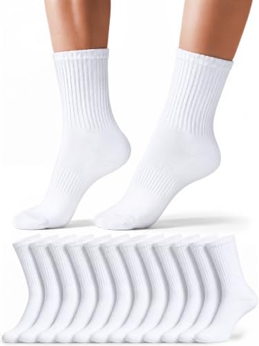 HELDENWERK® Herren Tennissocken Premium 6 Paar aus atmungsaktiver Baumwolle | Gepolsterte Sohle & Verstärkte Ferse, Frotte Polsterung, Klimaregulierend, Antitranspirant, Kein Verrutschen, Strapazierfähig