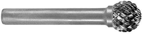 RUKO 116043 - Fresas metal duro forma D - KUD Esférica (10 x 49 mm)