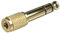 Sennheiser PX-2G Universal-Klinkenadapter, zum Aufstecken, 3,5 mm zu 6,35 mm, vergoldet, 549346
