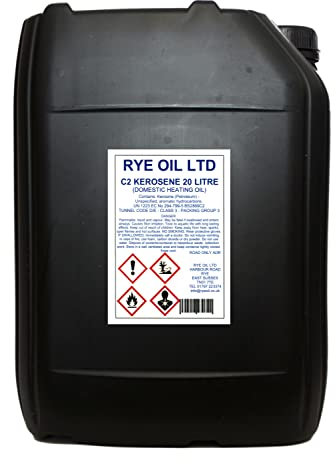 KEROSENE HEATING OIL 20 LITRE - For Domestic Heating Systems - Just Pour Into Your Tank.