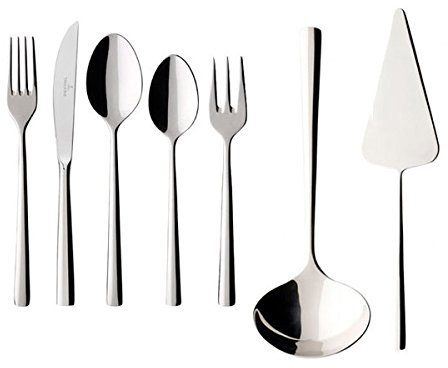 Villeroy & Boch Piemont 32 TLG. incl. Saucenlöffel & incl. Tortenheber