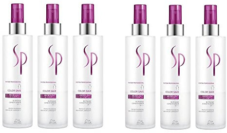 Wella SP Color Save Bi-Phase Conditioner 6 x 185 ml für gefärbtes Haar System Professional Care