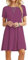 MOLERANI Damen Sommerkleider Casual T-Shirt Kurzarm Strandkleid Loose Swing Damen Kleid (M, Mauve)