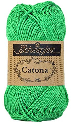 Scheepjes - Scheepjes Catona 389 Apple Green Yarn - 1x25g