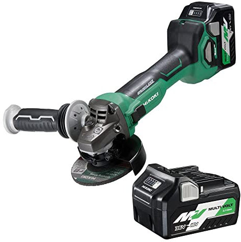 G3612DA/JRZ Multi-Volt Angle Grinder 115mm 36V 2 x 2.5Ah Li-ion