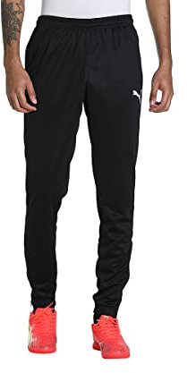 PUMA Unisex Teamrise Poly Træningsbukser Jogginghose, Puma Black-puma White, XL EU