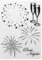 AIUI Stempel Feuerwerk DIY Silikon Clear Stamp Cling Seal Scrapbook Prägung Album Dekor