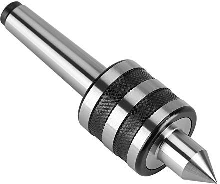 Live Revolving Center, MT2 Morse Taper Revolving Turning Live Centre Lathe Revolving Centre Lathe Turning Center Medium Lathe Machine Tool Accessory for Lathe Tailstock Machine