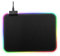 SagaSave Tapis de souris de jeu RVB - 350 mm x 250 mm x 3 mm - LED avec base en caoutchouc antidérapant - Tapis de souris souple pour PC, ordinateur portable, bureau (noir)