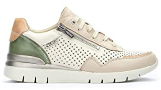 Pikolinos Sneakers in Leder CANTABRIA für Frauen Farbe Blanco
