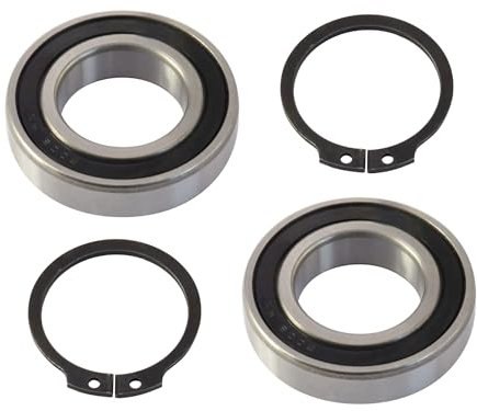 SECURA Trommellager Kugellager mit Sicherungsring 55mm kompatibel mit ATIKA EM 125 | EM 140 | Comet 130 | Profi 145