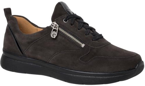 Ganter Damen Kira Sneaker, antrazit, 38 EU X-Weit