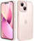 JETech Matte Case for iPhone 13 Mini 5.4-Inch, Shockproof Military Grade Drop Protection, Frosted Translucent Back Phone Cover, Anti-Fingerprint (Chalk Pink)