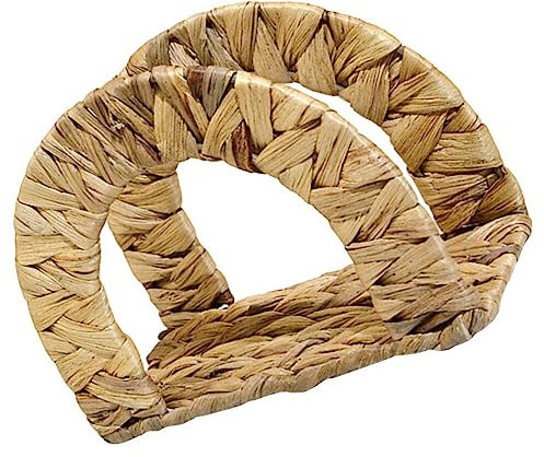 Handgewebter Serviettenhalter Aus, Vertikaler Serviettenständer Für Küche, Esszimmer, Restaurant, Boho-Stil, 18X13X9 Cm