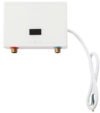 Mini Elektrische Durchlauferhitzer 220V Elektrische Warmwasserbereiter mit Touch Control Panel und LED-Display ohne Tank Durchlauferhitzer Für Küche Badezimmer
