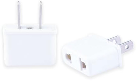 VIEVRE 2 Stück Reiseadapter Typ A, Adapter USA, Adapter Typ A, AdapterJapan, Steckdosenadapter Japan, Reiseadapter USA, EU to US Adapter, USA Adapter Steckdose, Reiseadapter Typ A