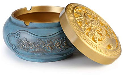 Kupfer Aschenbecher Kupfer Ornament Sauberer Aschenbecher Büro Wohnzimmer Metallhandwerk
