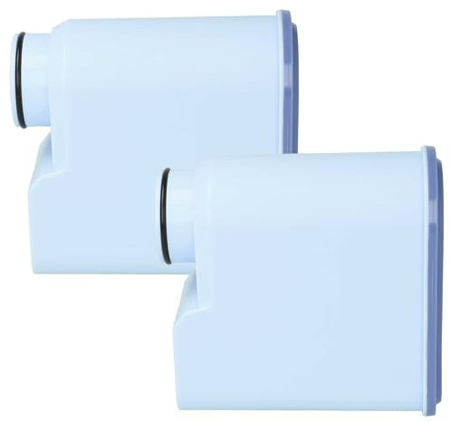 vhbw 2x Wasserfilter Filter kompatibel mit Philips Serie 5000 EP5346/10, EP5360/10 Kaffeevollautomat, Espressomaschine Hellblau