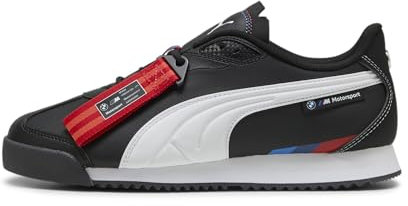 PUMA Herren BMW MMS Roma Sneaker, Schwarz/Weiß, 45 EU