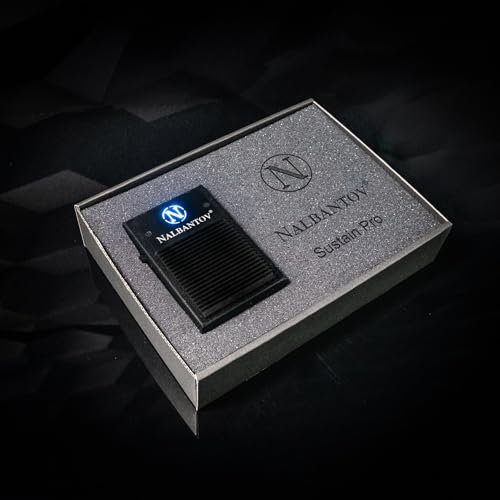 Nalbantov Sustain Pro Dual Piano/Keyboard Sustain-Pedal, langlebig, 1 M+ Betrieb