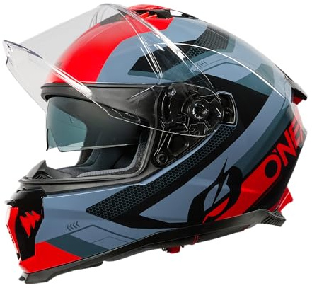 O'NEAL Challenger Helm EXO Schwarz/Grau/Rot XS