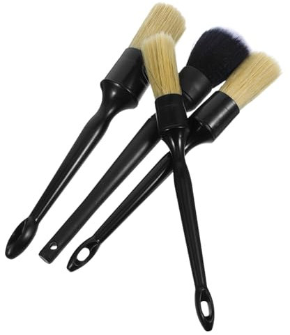 FELTECHELECTR Auto Innenraum Auto Detaillierungsbürsten Set Reinigungswerkzeuge Für Auto Innenraum Lederpflege Chrom 1 Satz Ideal Für Und Autowäsche