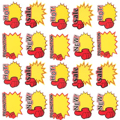 GLEAVI 200stücke Preisdisplay-tags Für Supermärkte Karten Für Preisanschriften Geeignet Für Einzelhandel Und Gastronomie Praktische Preisschilder Aus Papier Für Einfache Nutzung