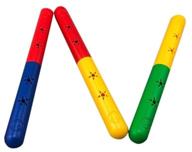 Milisten 3 Stück Rennstaffel sportgeräte für sportgeräte Kinderstaffel Gymnastik Lieferungen für Staffelläufe Staffellaufstock lauflernwagen Relaisstab Racing-Wettkampfstock