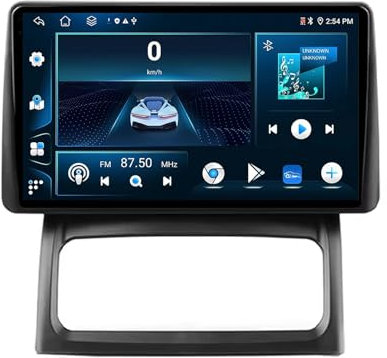 9 Inch Car Stereo Radio for Renault Clio campus 2 BB CB 2001-2012 Android 13 Car Multimedia Player with WIFI FM RDS Radio GPS SWC Rear View Camera Bluetooth DVR Cooling fan(8+256G)