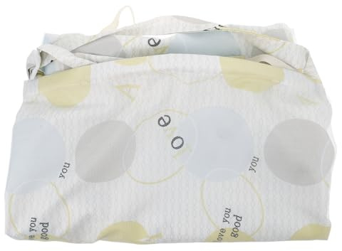 Toyvian Tablier D’allaitement en Coton et Mousseline, Voile Respirant pour Mamans, Protège la Pudeur Pendant L’allaitement, Usage Facile