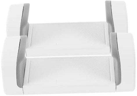 CHICAMPERA 2pcs Smartphone Clip Attachment for Tripod Lightweight Cell Phone Holder for Horizontal Vertical Use Secure Grip for Live Streaming Photography Compatible with All Smartphones