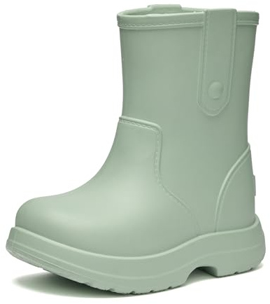 Ladeheid x Camminare Gummistiefel Kinder EVA leicht wasserdicht LA-CA-18 | Rutschfest, flexibel und bequem, robustes schlichtes Design, für Regen, Matsch, Garten, Schule und komfortable Alltagswege