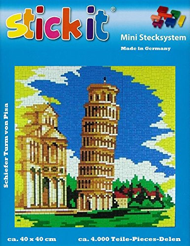 stickit Mini Stecksystem Schiefer Turm von Pisa ca. 4.000 Teile Nr. 41251