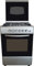 Lar.el Cucina LAREL Silver/Inox 60x60 4 fuochi con Forno a Gas metano o GPL, Grill Elettrico e Coperchio in Vetro