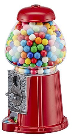 Balvi Machine à Bonbons American Dream Rouge Tirelire et Distributeur de Bonbons, de Chewing Gum, de