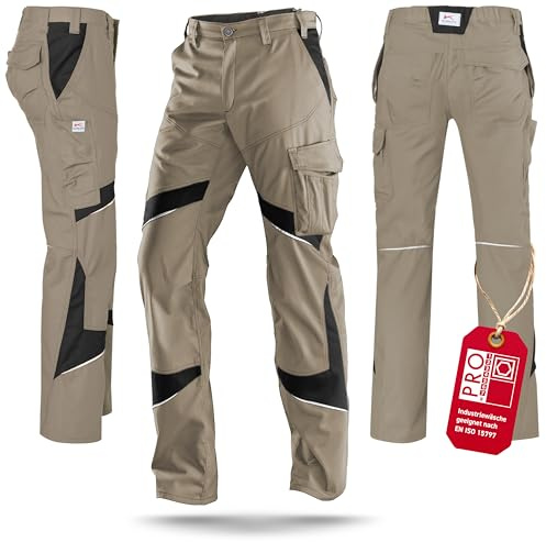 KÜBLER Workwear Bekleidung Damenbundhose schwarz/pink