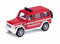 siku 2306, Mercedes-AMG G65 Feuerwehr-Geländewagen, 1:50, Metall/Kunststoff, Rot, Inkl. Anhängerkupplung, Öffenbare Türen, Wechselbare Räder