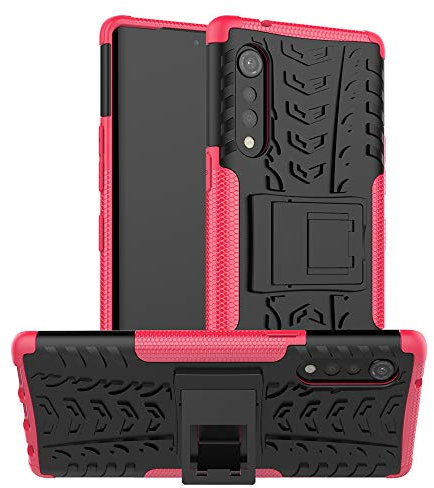 Wuzixi Funda para LG Velvet 5G UW. LG Velvet 5G UW Funda Duradera, Funda de PC+TPU. Funda para Smartphone LG Velvet 5G UW.Polvo
