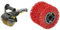 Fartools REX120C Rénovateur extérieur 1300W, Brosse Laiton 120X100MM & 110886 Brosse Nylon
