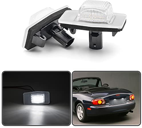 2 x Kennzeichenbeleuchtung für M.azda Miata MX-5 NB Protégé MPV Tribute F-ord Escape Mercury Mariner