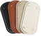 PU Leder Tasche Bottom Shaper, 4 Stück Häkeltasche Bottom Shaper Pad mit Löchern, Stricktasche Oval Nagel Bottom Shaper 25 x 12 cm für Handtasche Schultertasche Geldbörse DIY Zubehör