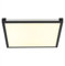 etc-shop Panel Deckenleuchte Schlafzimmer Backlight Deckenlampe RGB LED Panel CCT Fernbedienung, Metall Kunststoff schwarz, 24W 1400lm warmweiß-kaltweiß, BxH 45x7,1 cm