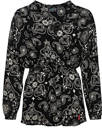 Superdry Damen Strand-Playsuit im Vintage-Look Schwarzes Bandana Durchgehend Bedruckt 36